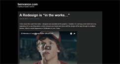 Desktop Screenshot of benvance.com